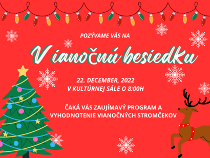 Vianočná besiedka 2022