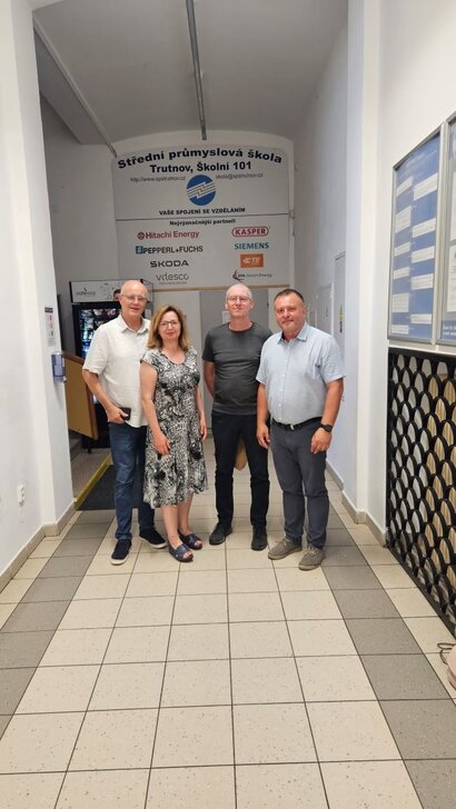 Projekt Erasmus+ pozorovanie pri práci - SPŠ Trutnov, ZŠ Mládežnícka Trutnov