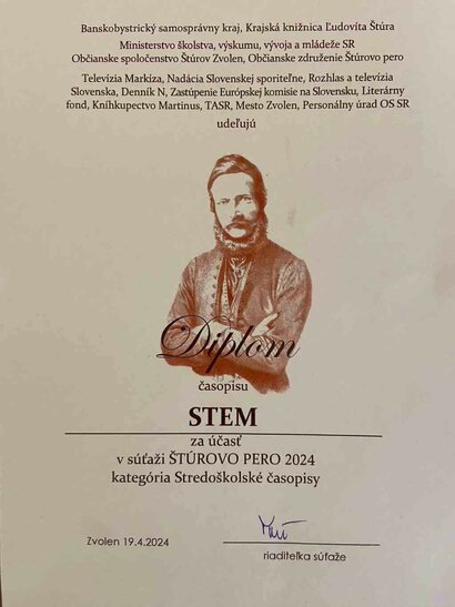 Štúrovo pero 2024