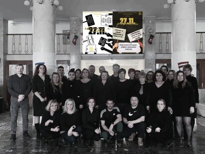 Protest v čiernom