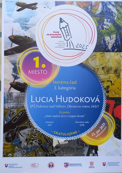 Celoslovenská literárna súťaž - Cesty za poznaním minulosti