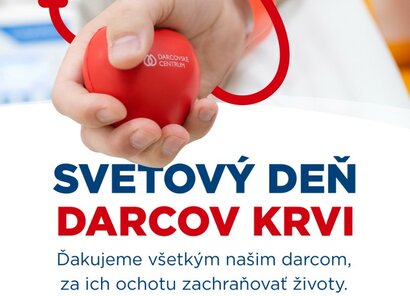 Poďakovanie darcom krvi