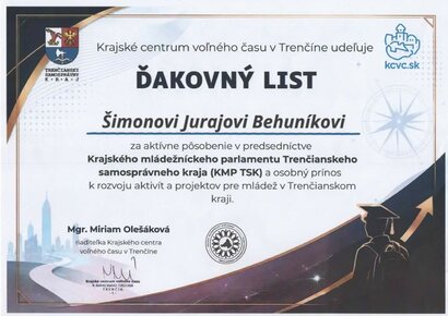 Ďakovný list