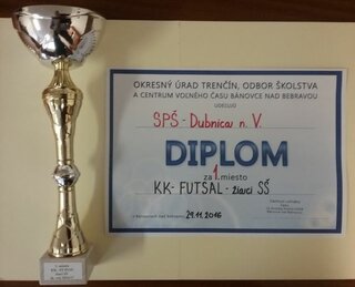 Diplom futsal kraj