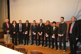 Ocenení študenti od EVPÚ, a.s. Nová Dubnicai  2016