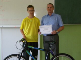 ZŠ Slatina n/Bebravou Samuel Kurtiš bicykel