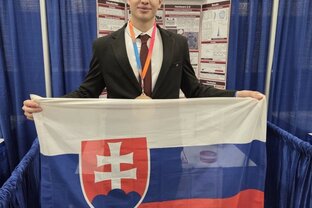 Zväčšiť fotografiu - Filip lajčiak 1.miesto - regeneron isef 2026 v usa