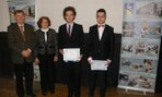 4.e oceneni za vzorny prospech dochadzku a prikladnu pracu v prospech skoly martin krajci tomas sasak