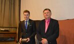 Marián Gábel, za výborný prospech a dochádzku do školy