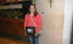 Veronia Mičudová s cenou - tablet