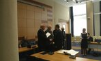 Ocenenie preberá Rastislav Smolek