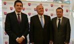 Andrej Kubíček, minister školstva Dušan Čaplovič, Ing. Michal Jančo