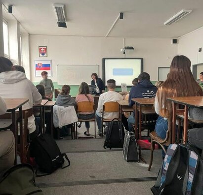 Beseda s pani Ing. Janou Rešutíkovou 