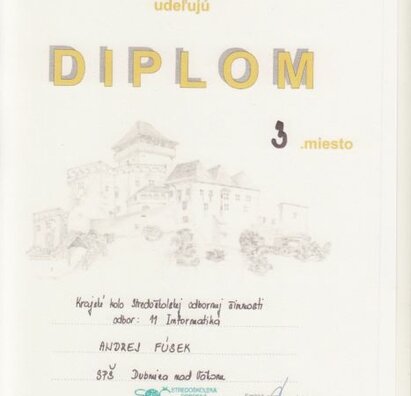 Diplomy SOČ