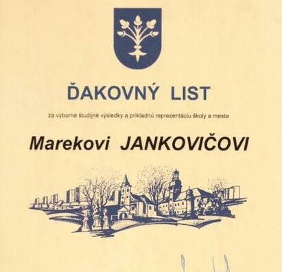 Primátor mesta ocenil študentov