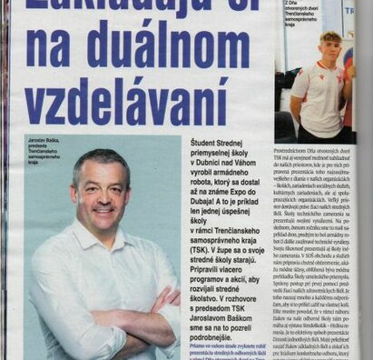 Slovenka - Zakladajú si na duálnom vzdelávaní 